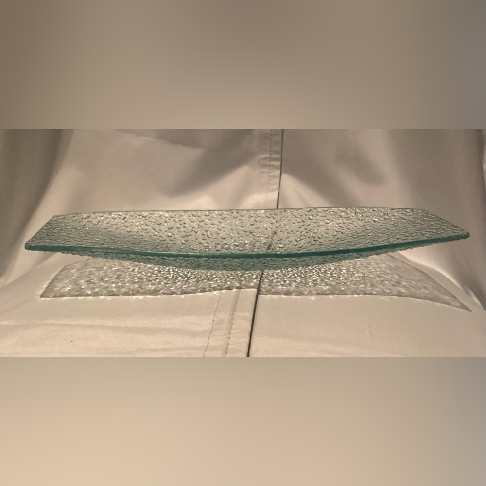 Decorative Glass Boat Tray